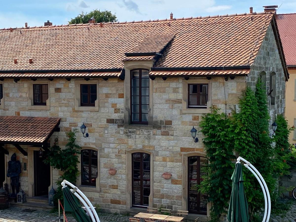 Fewo Waffenkammer Im Rittergut Leppersdorf Bei Dresden Fuer 7 Personen Zewnętrze zdjęcie