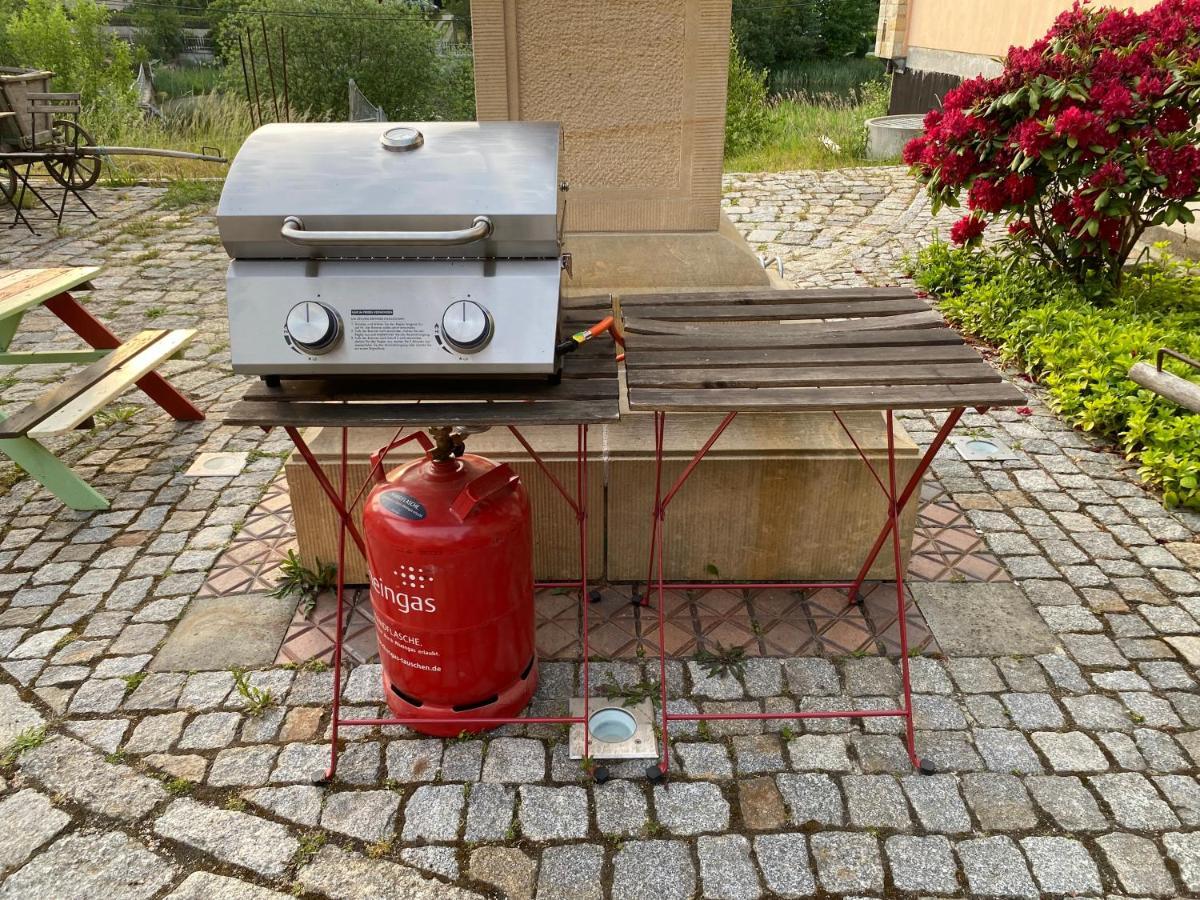 Fewo Waffenkammer Im Rittergut Leppersdorf Bei Dresden Fuer 7 Personen Zewnętrze zdjęcie